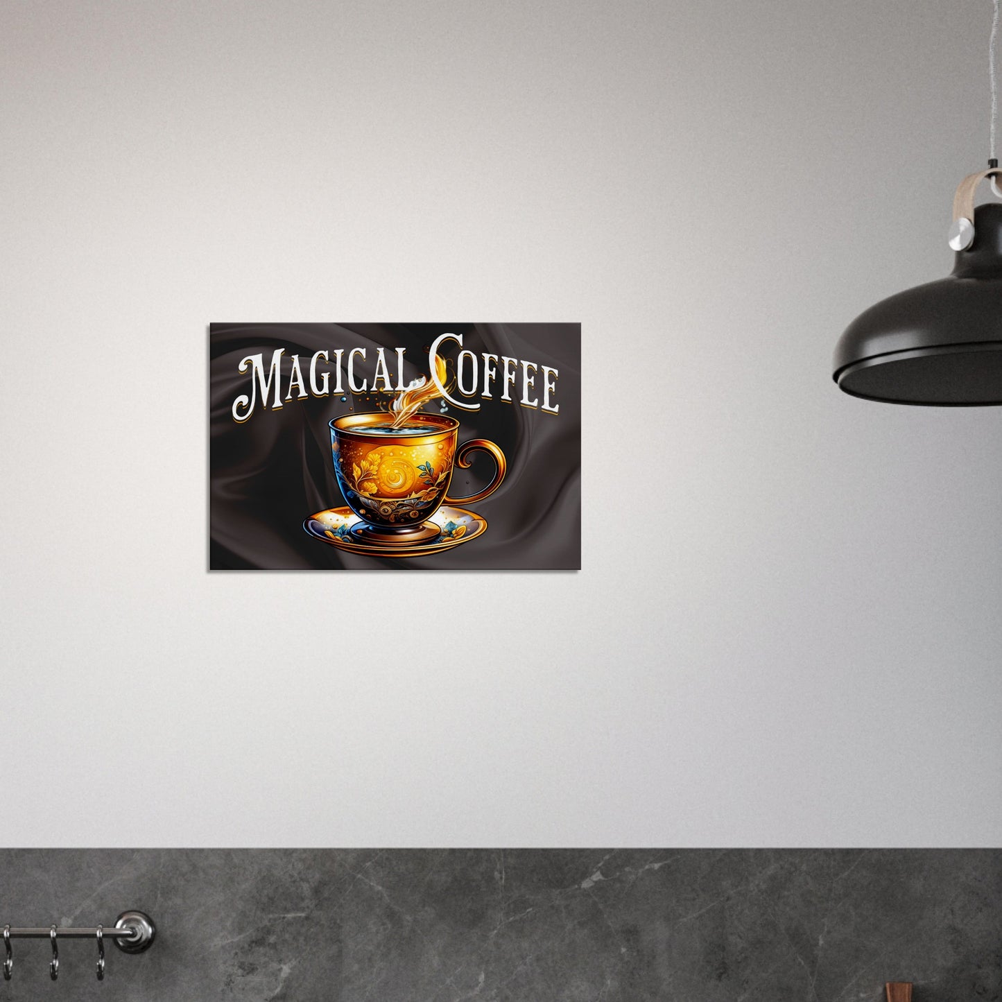 Magical Coffee Canvas Wall Print by Java Good Coffee