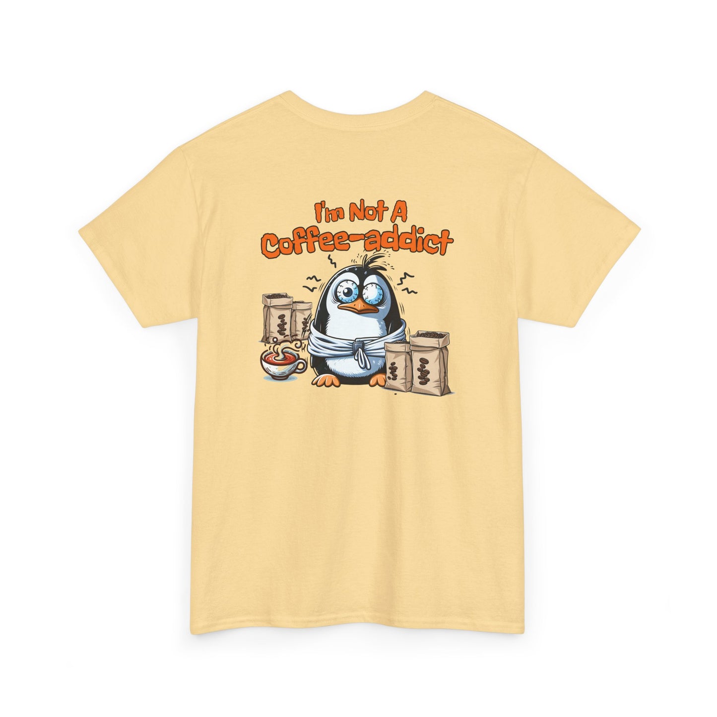 Coffee Addict Unisex Heavy Cotton Tee