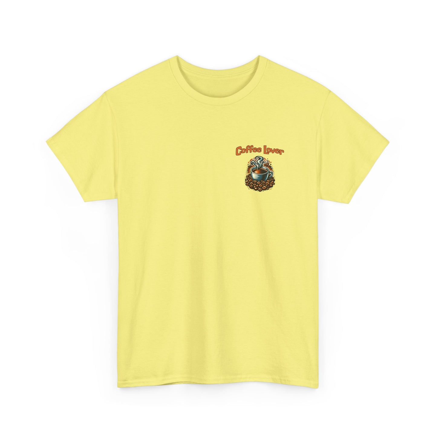 Coffee Lover Unisex Heavy Cotton Tee - Perfect Gift for Coffee Enthusiasts