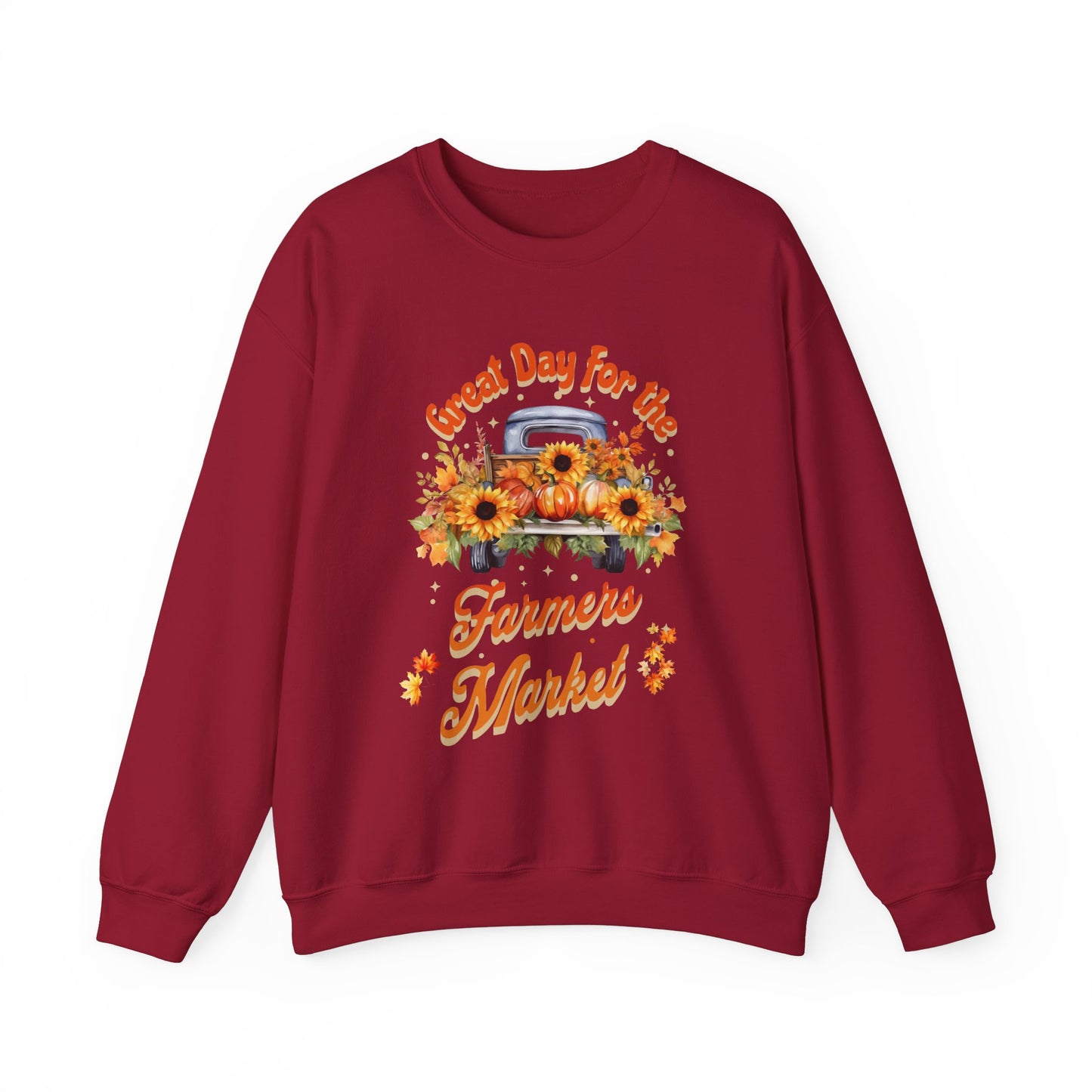 Farmers Market Unisex Heavy Blend™ Crewneck Sweatshirt - Java Good Coffee