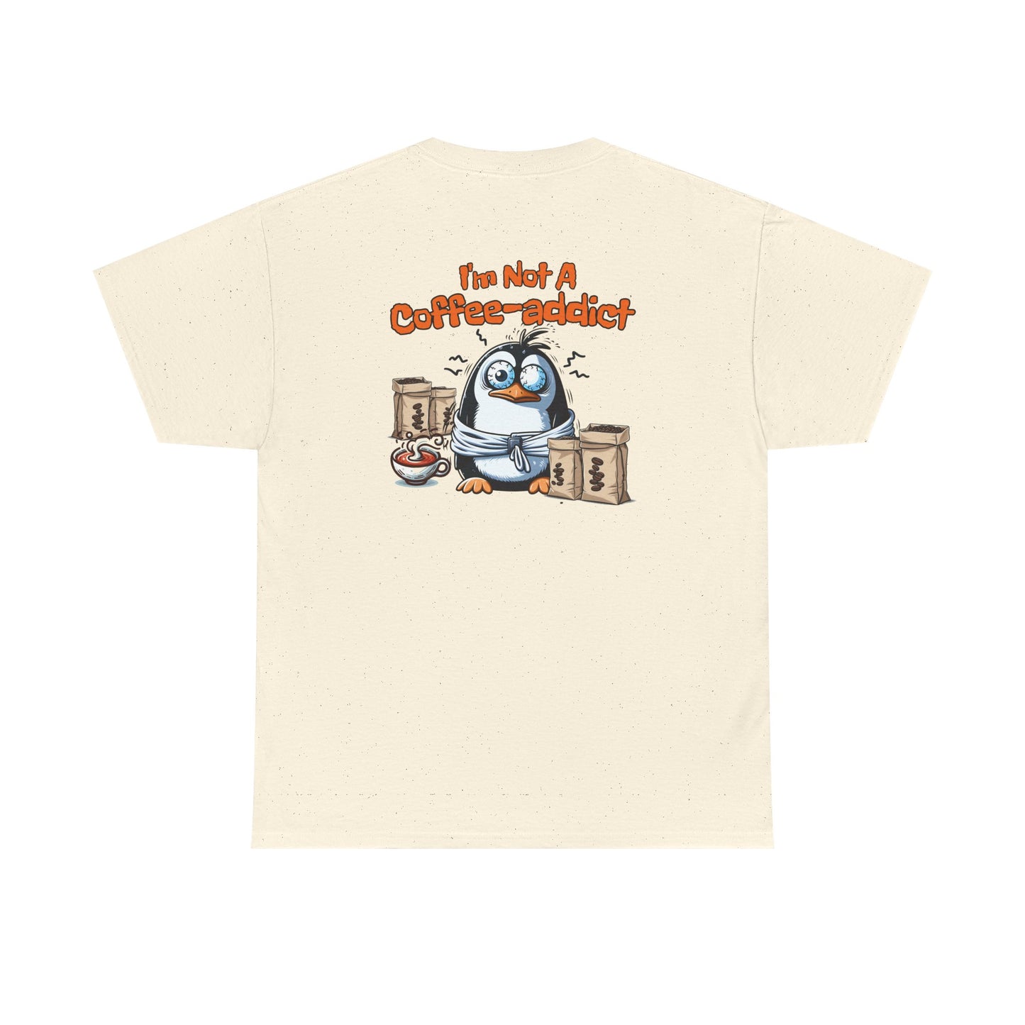 Coffee Addict Unisex Heavy Cotton Tee -by Java Good Coffee
