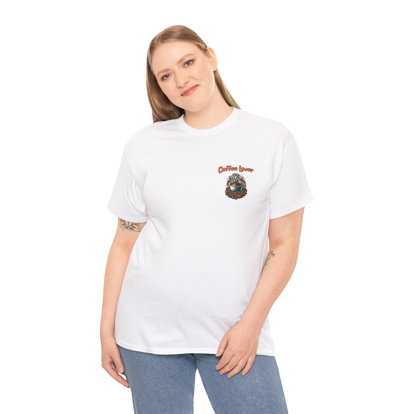 Coffee Lover Unisex Heavy Cotton Tee - Perfect Gift for Coffee Enthusiasts