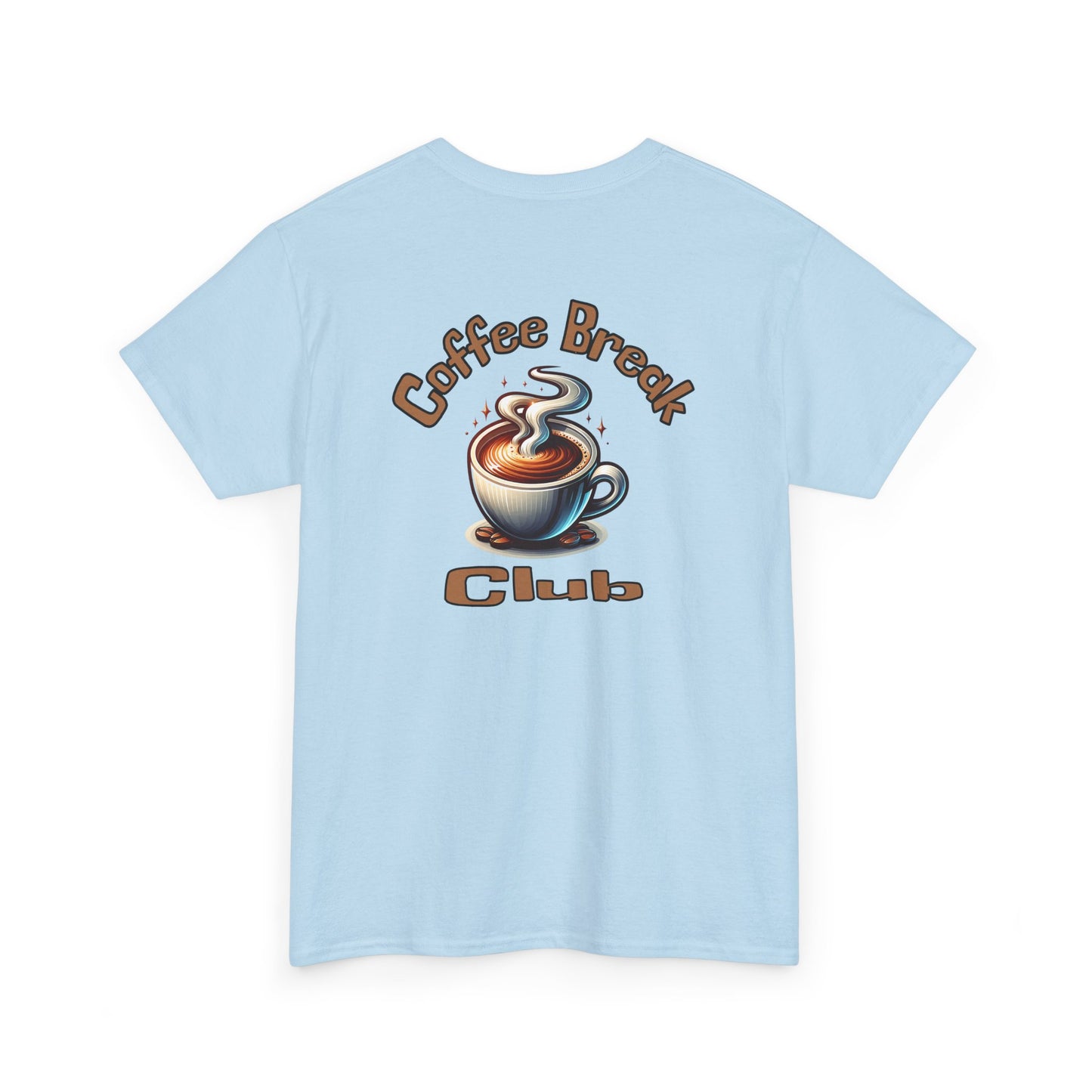 Coffee Break Club Tee - Unisex Heavy Cotton T-Shirt