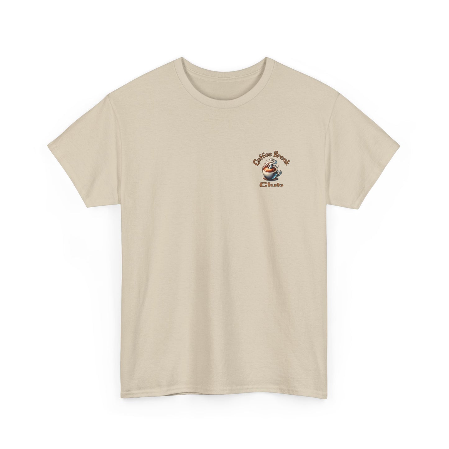 Coffee Break Club Tee - Unisex Heavy Cotton T-Shirt