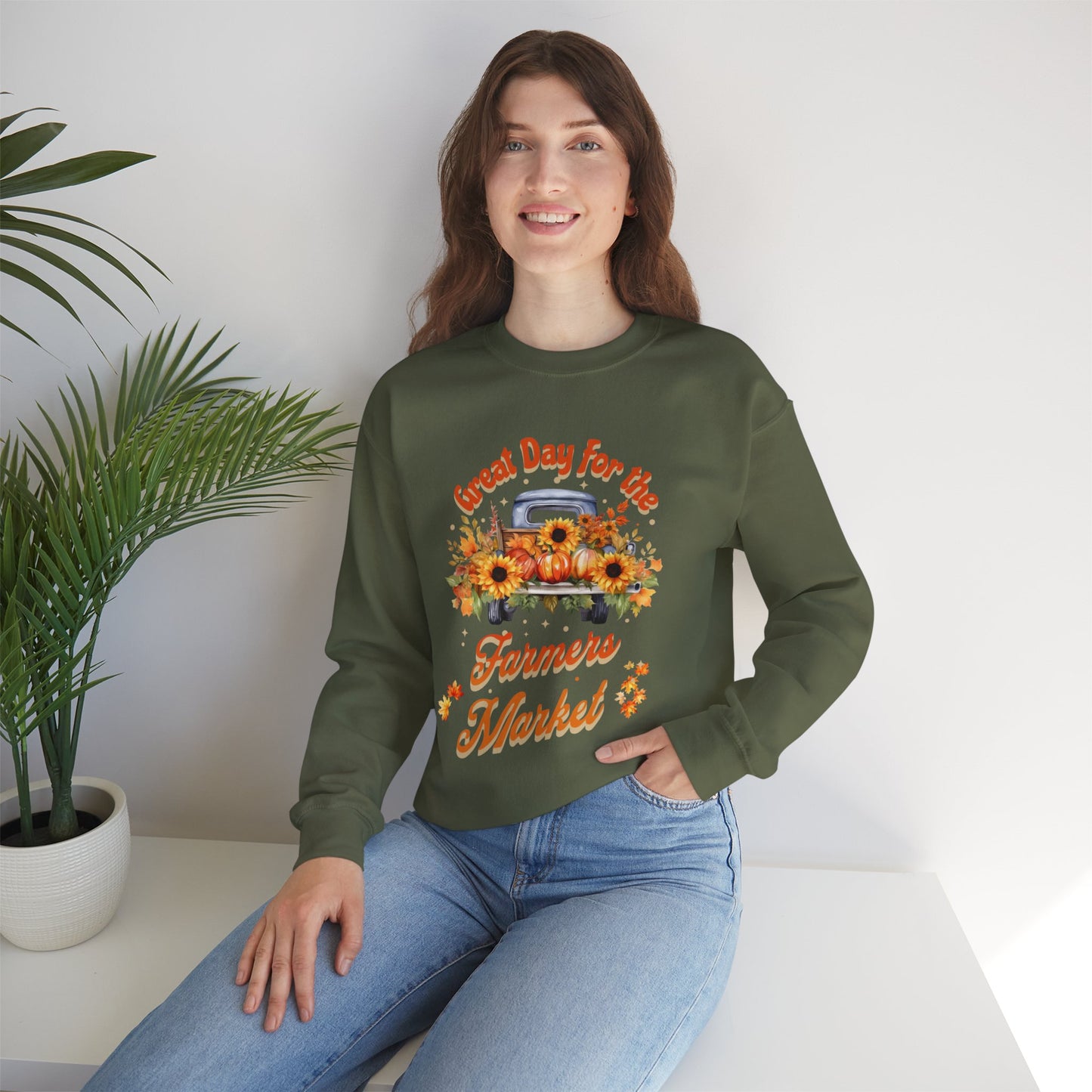 Farmers Market Unisex Heavy Blend™ Crewneck Sweatshirt
