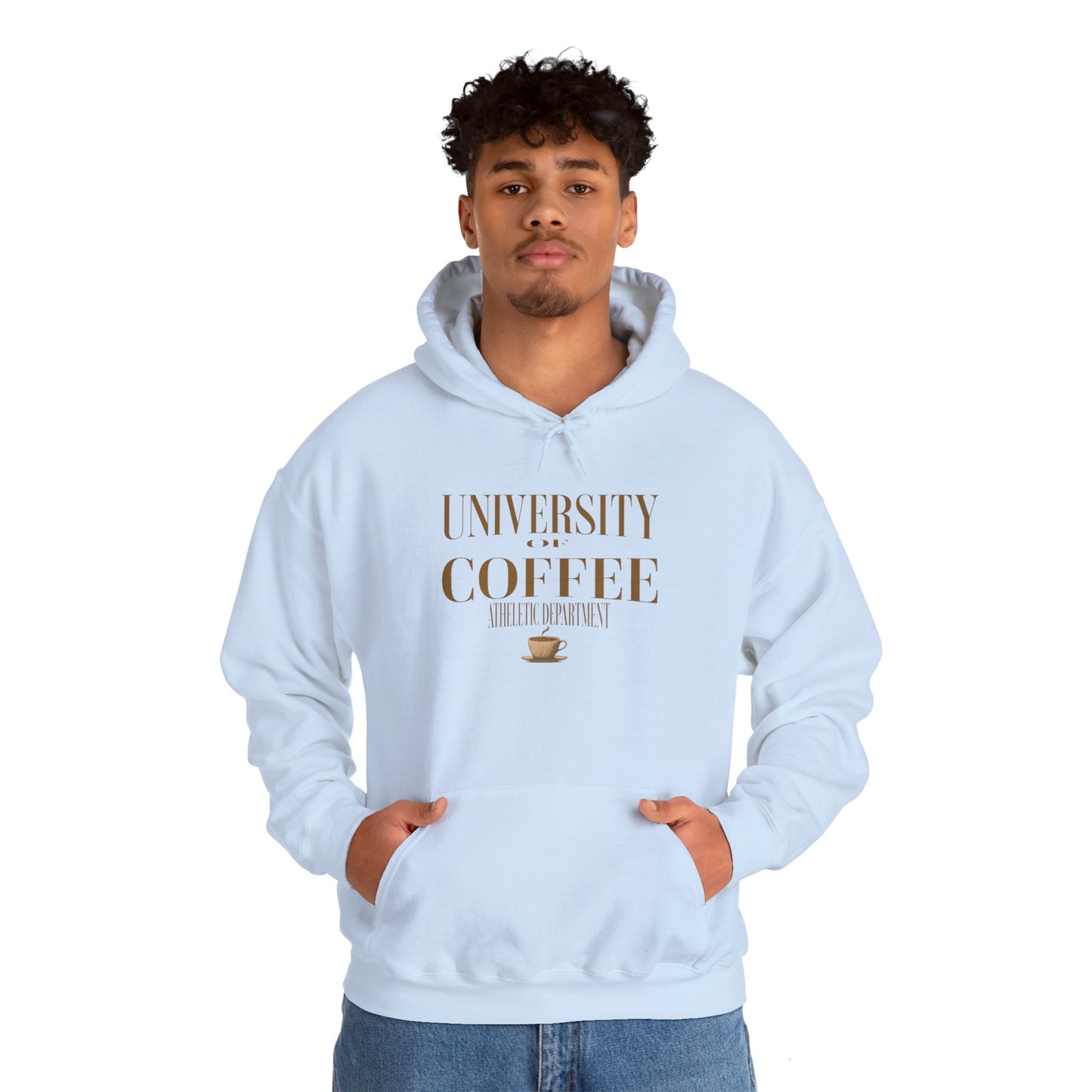University of Coffee Unisex Heavy Blend™ Hooded Sweatshirt