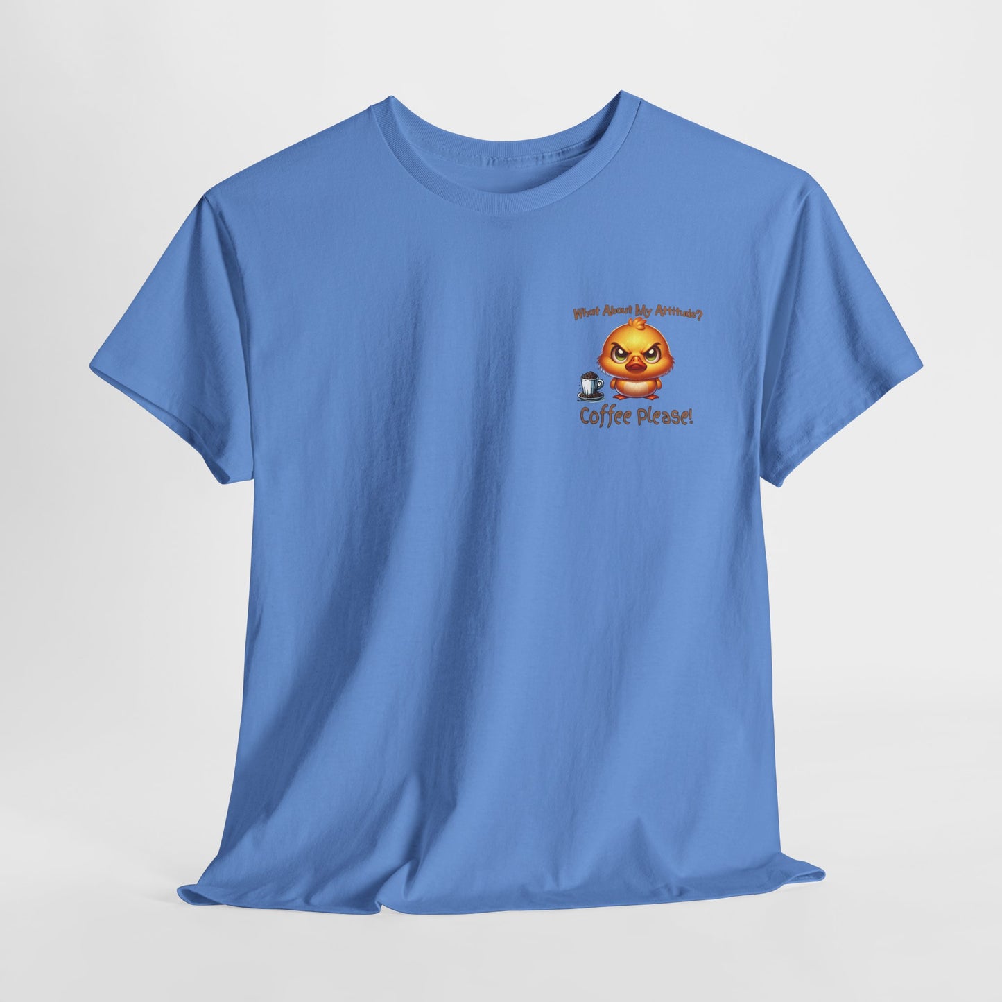 Birdie Coffee Attitude Unisex Heavy Cotton Tee