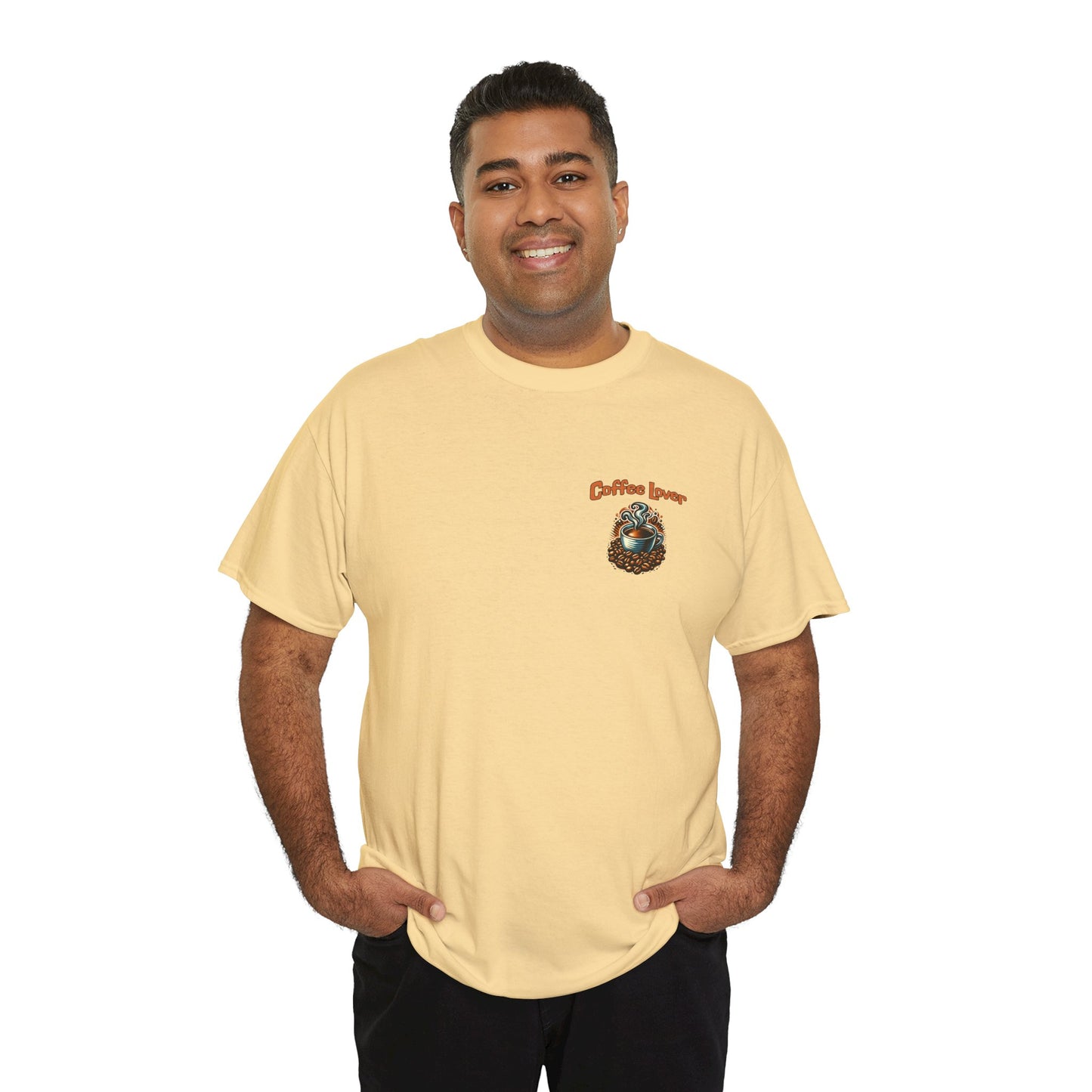 Coffee Lover Unisex Heavy Cotton Tee - Perfect Gift for Coffee Enthusiasts