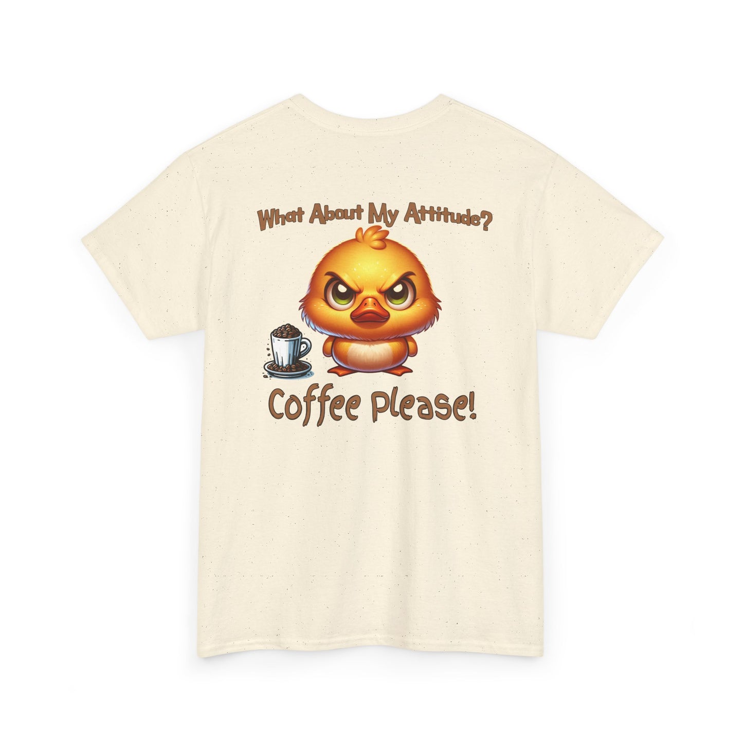 Birdie Coffee Attitude Unisex Heavy Cotton Tee
