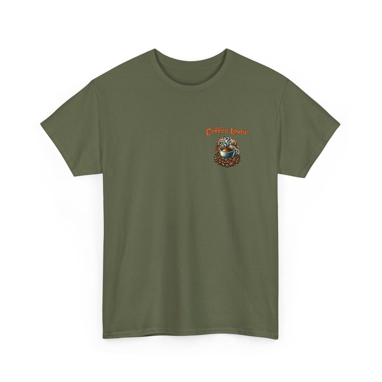 Coffee Lover Unisex Heavy Cotton Tee - Perfect Gift for Coffee Enthusiasts