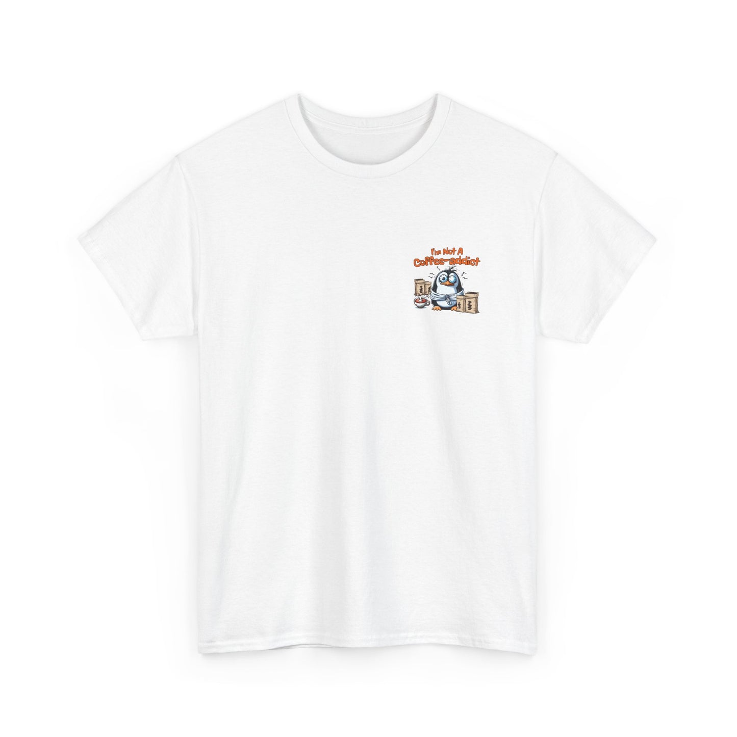 Coffee Addict Unisex Heavy Cotton Tee