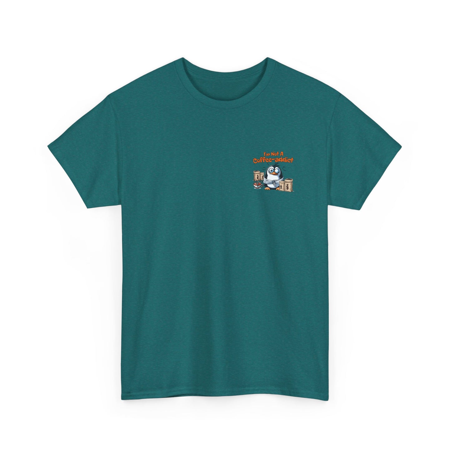 Coffee Addict Unisex Heavy Cotton Tee