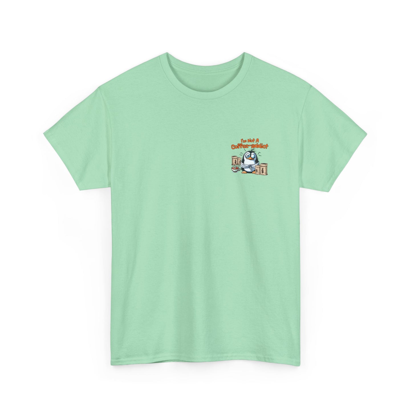 Coffee Addict Unisex Heavy Cotton Tee