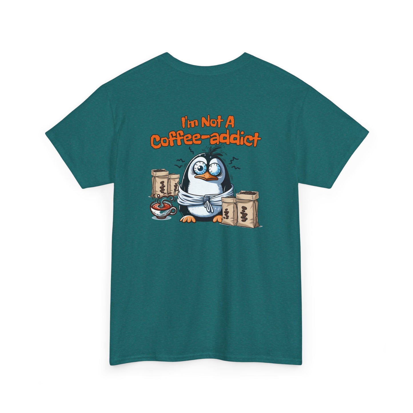 Coffee Addict Unisex Heavy Cotton Tee
