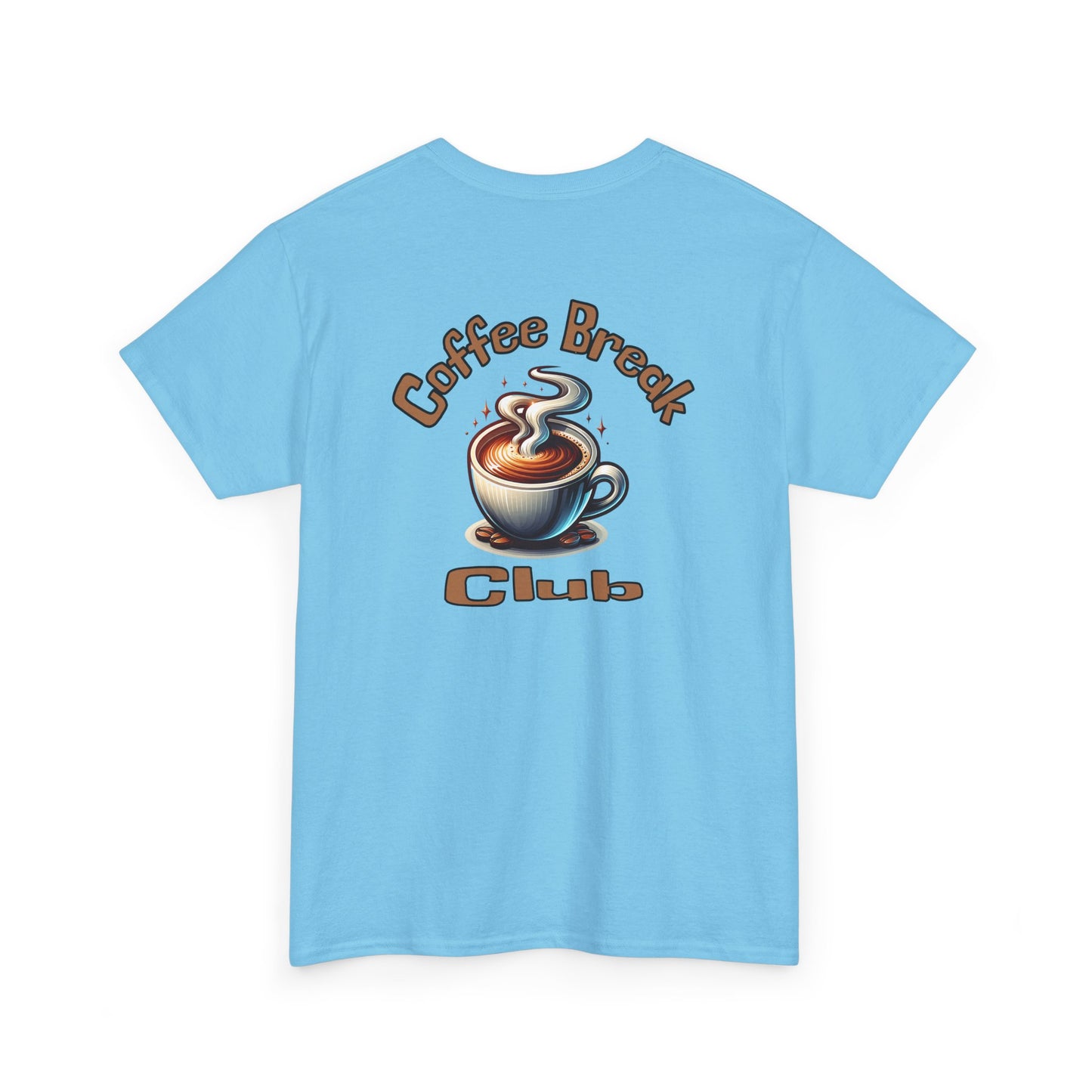 Coffee Break Club Tee - Unisex Heavy Cotton T-Shirt