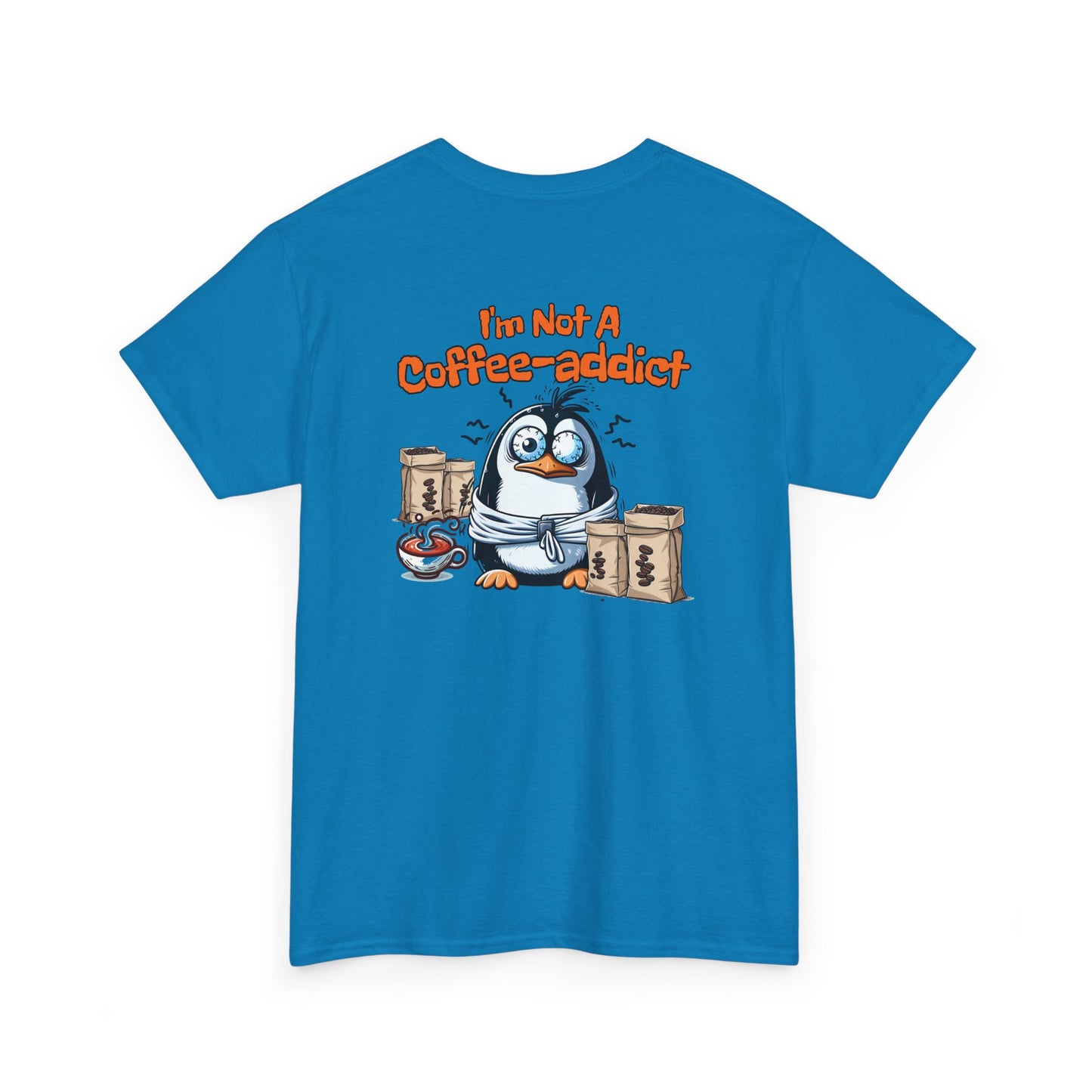 Coffee Addict Unisex Heavy Cotton Tee
