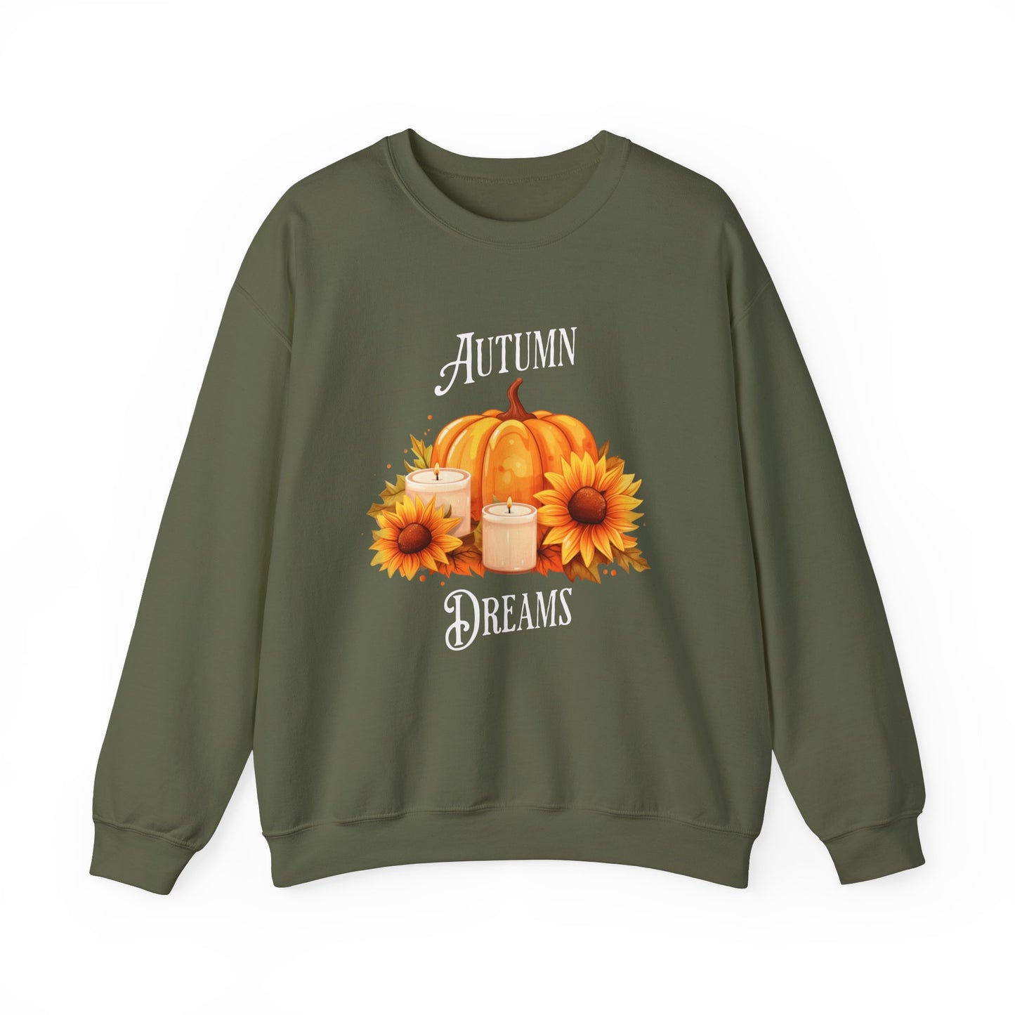 Autumn Dreams Unisex Heavy Blend™ Crewneck Sweatshirt by Java Good Coffee