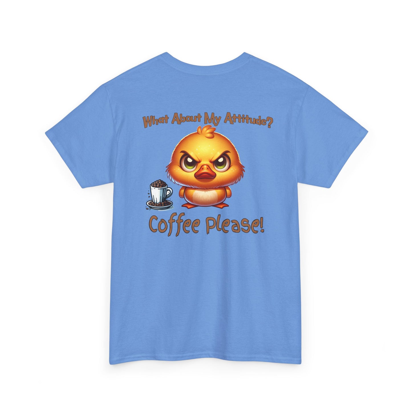 Birdie Coffee Attitude Unisex Heavy Cotton Tee