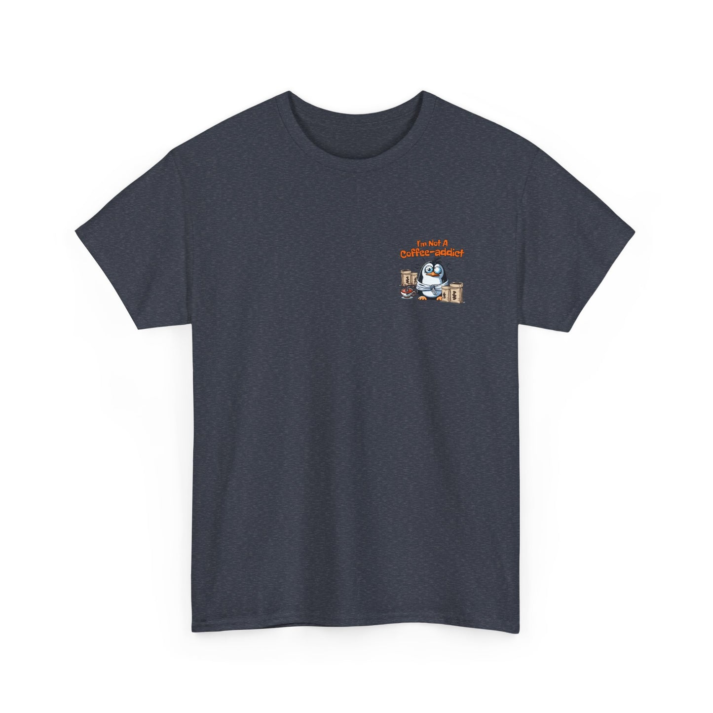 Coffee Addict Unisex Heavy Cotton Tee