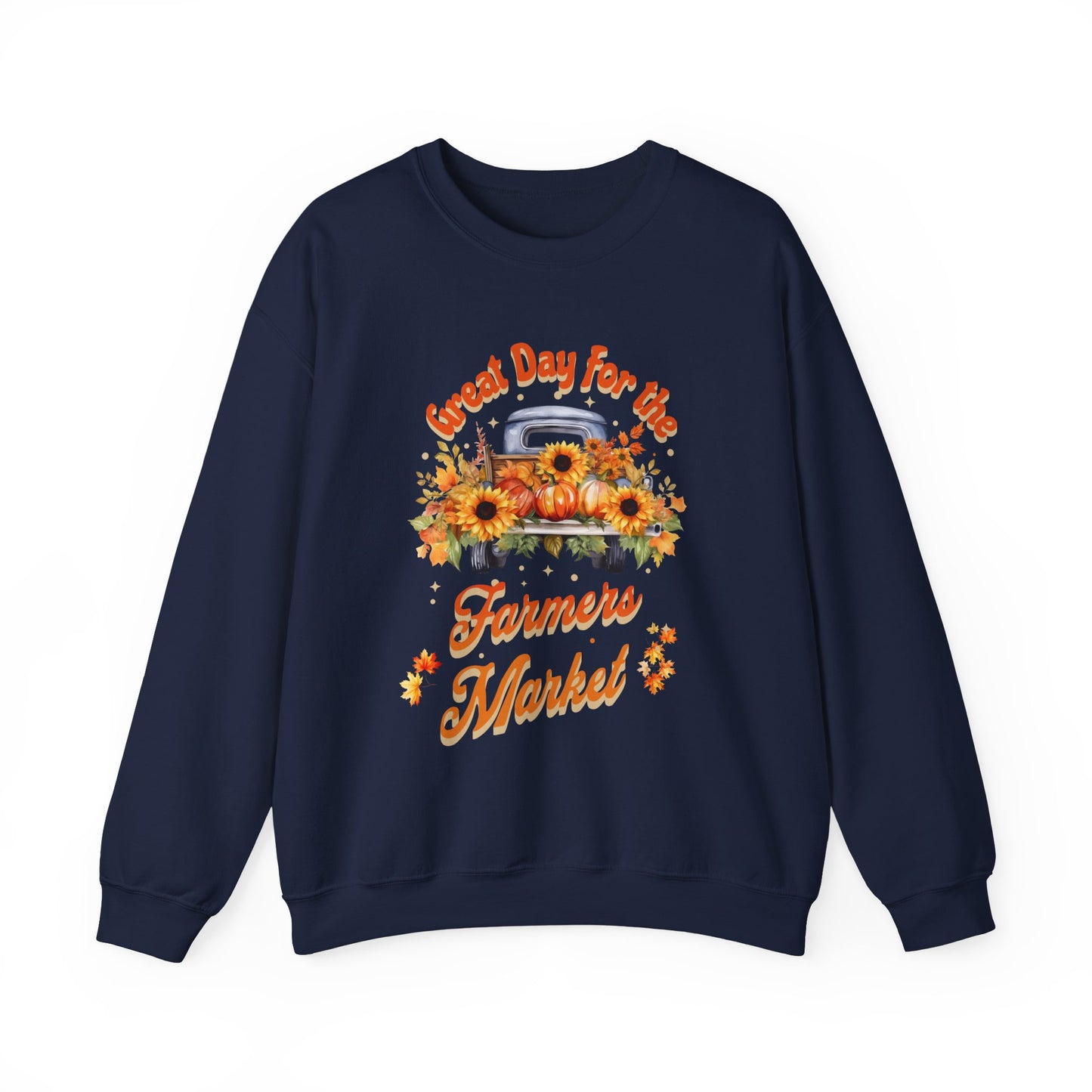 Farmers Market Unisex Heavy Blend™ Crewneck Sweatshirt - Java Good Coffee