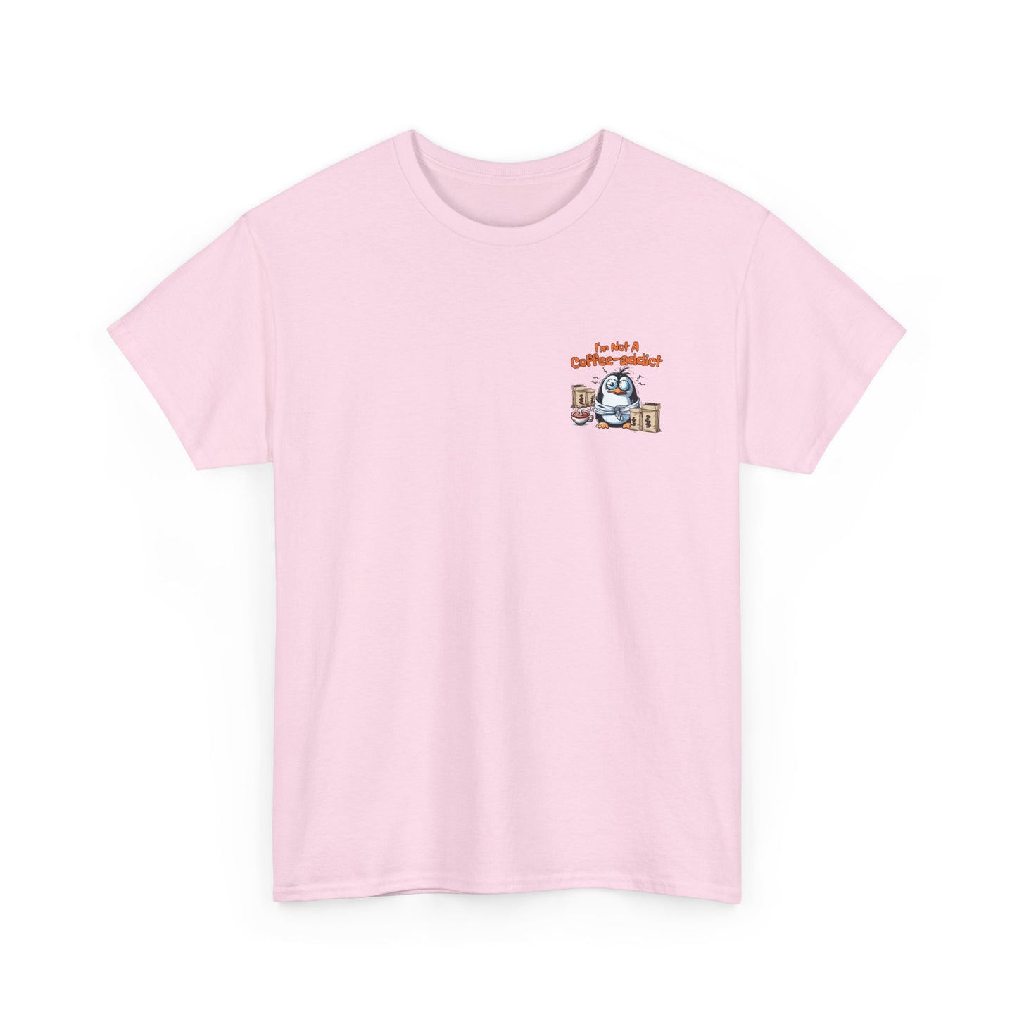 Coffee Addict Unisex Heavy Cotton Tee