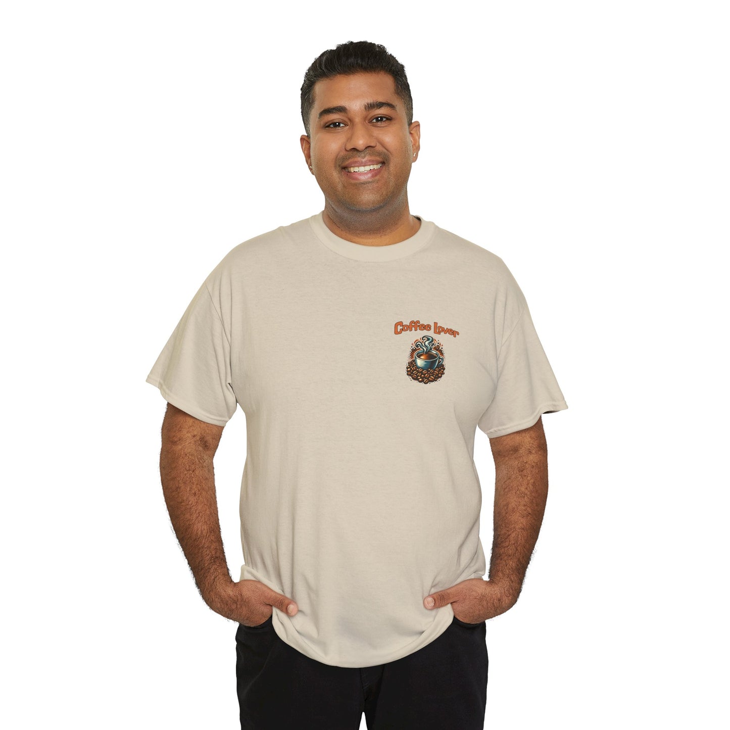 Coffee Lover Unisex Heavy Cotton Tee - Perfect Gift for Coffee Enthusiasts