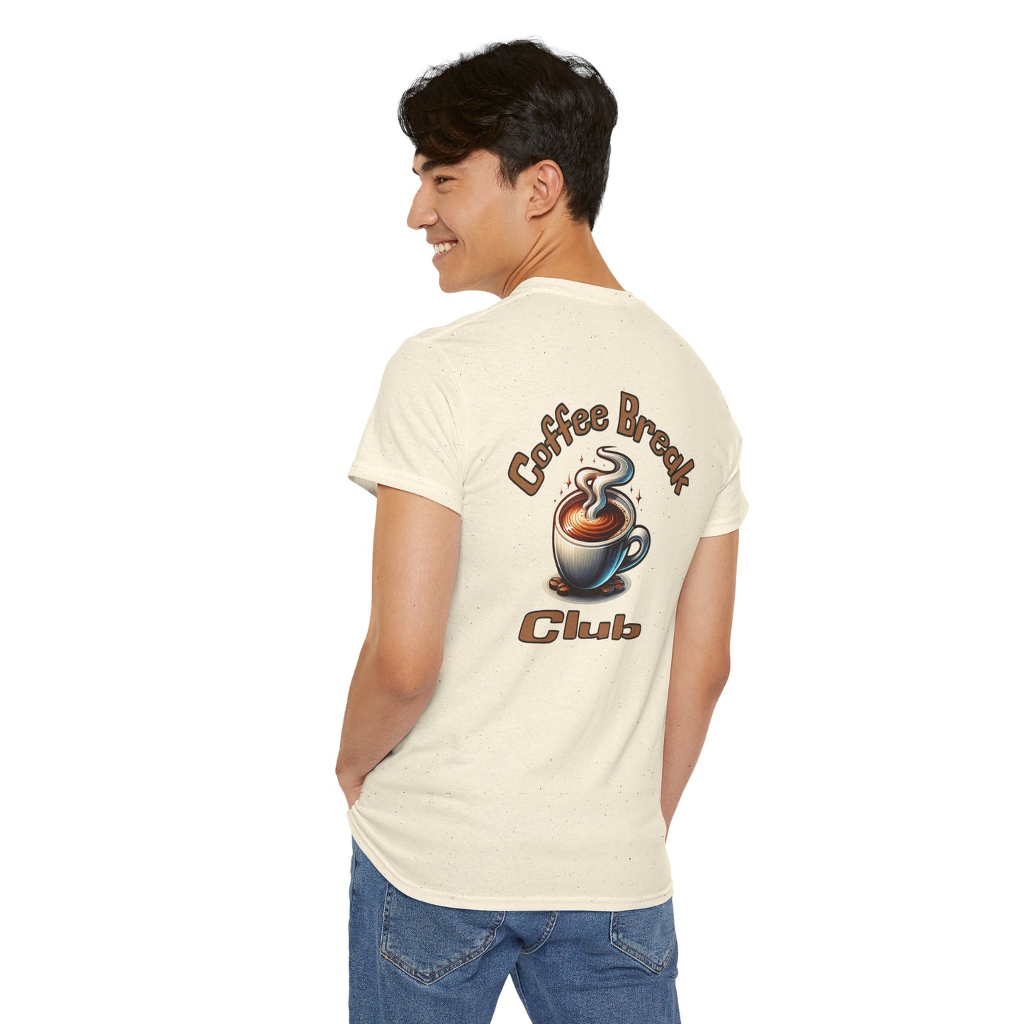 Coffee Break Club Tee - Unisex Heavy Cotton T-Shirt