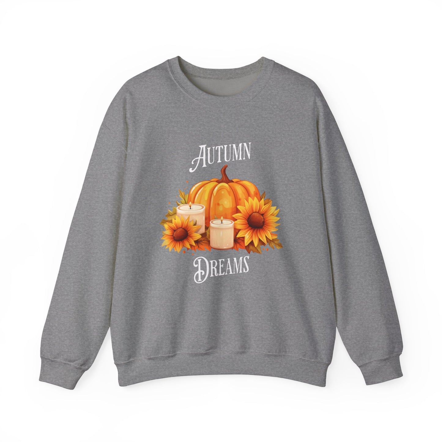 Autumn Dreams Unisex Heavy Blend™ Crewneck Sweatshirt at Java Good Coffee