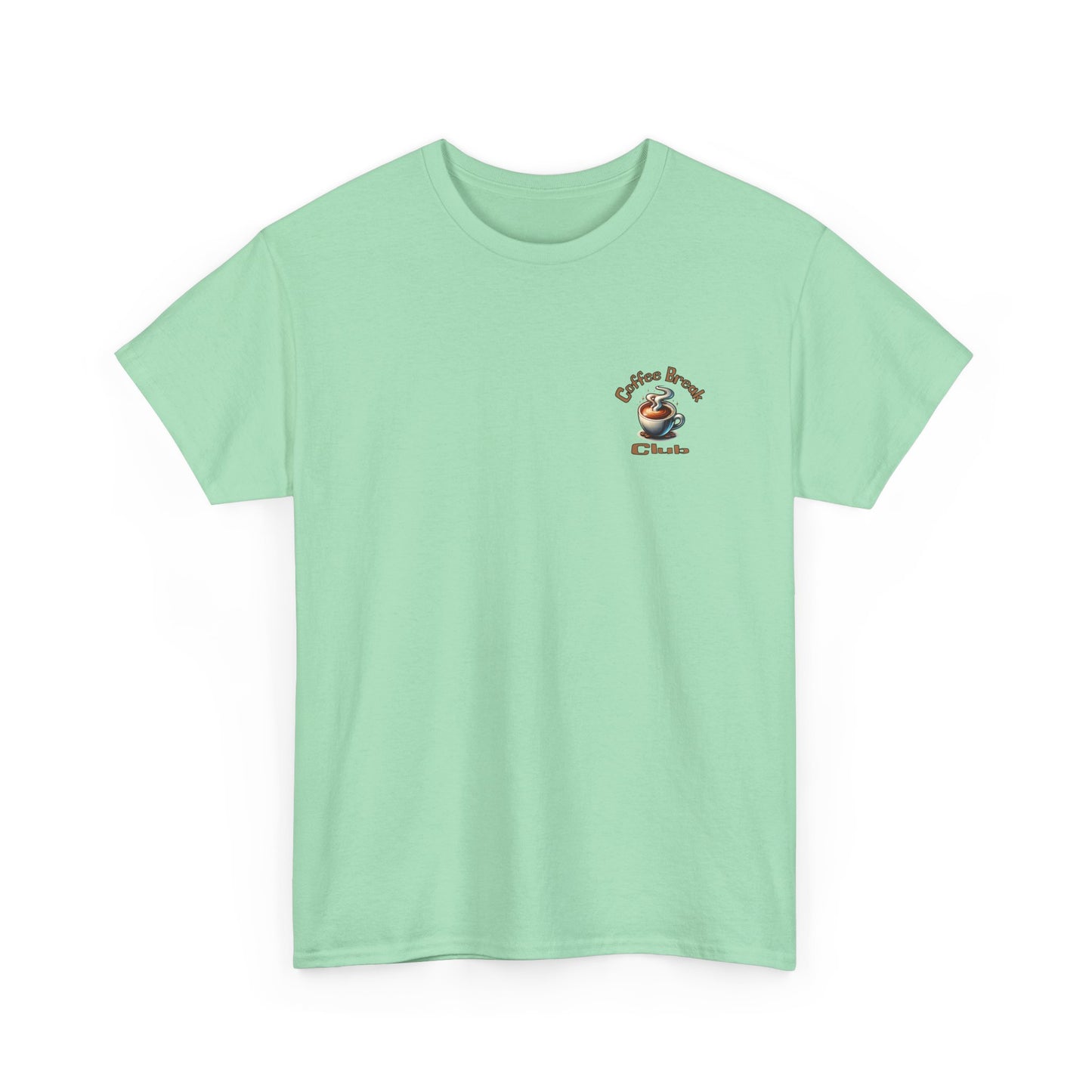 Coffee Break Club Tee - Unisex Heavy Cotton T-Shirt