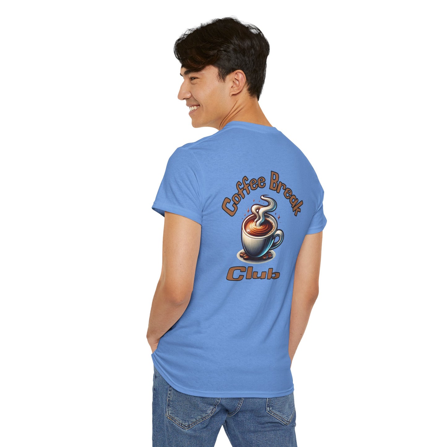Coffee Break Club Tee - Unisex Heavy Cotton T-Shirt