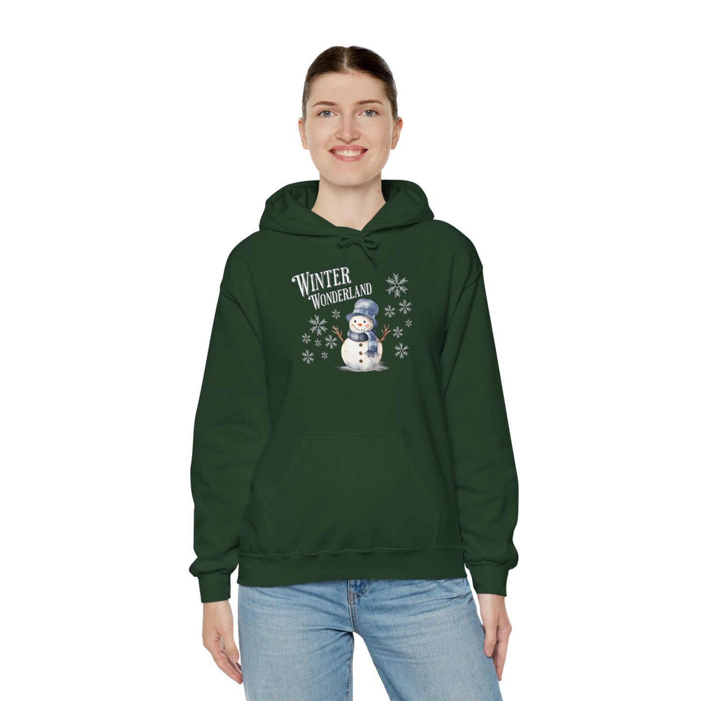Winter Wonderland Unisex Heavy Blend™ Hooded Sweatshirt