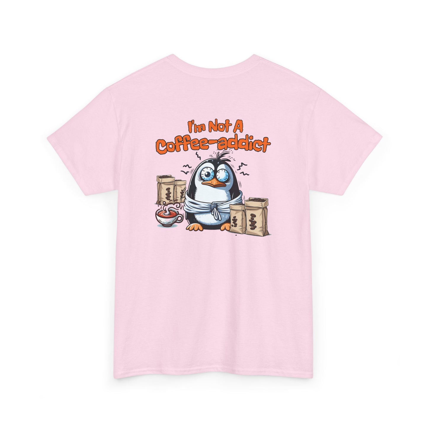 Coffee Addict Unisex Heavy Cotton Tee
