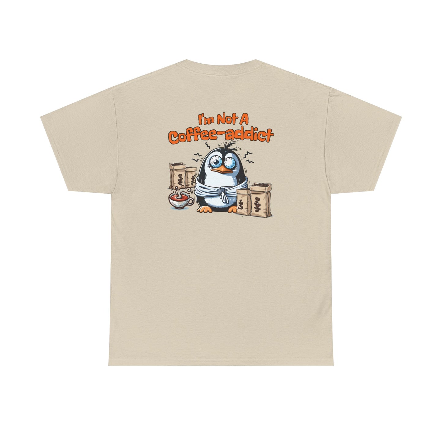 Coffee Addict Unisex Heavy Cotton Tee by Java Good Coffee