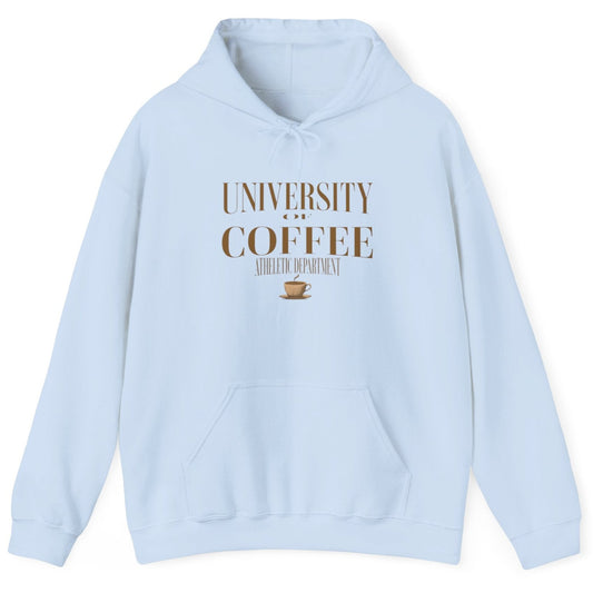 University of Coffee Unisex Heavy Blend™ Hooded Sweatshirt by Java Good Coffee