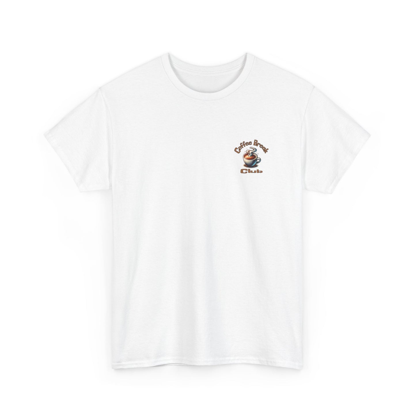 Coffee Break Club Tee - Unisex Heavy Cotton T-Shirt