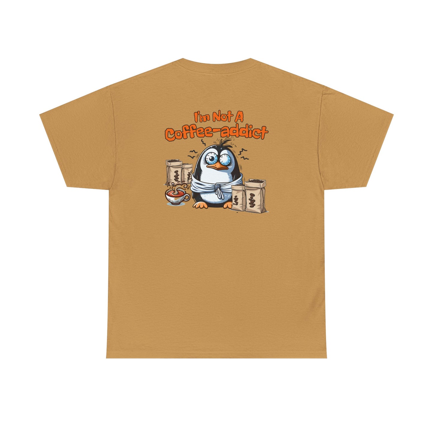 Coffee Addict Unisex Heavy Cotton Tee -by Java Good Coffee