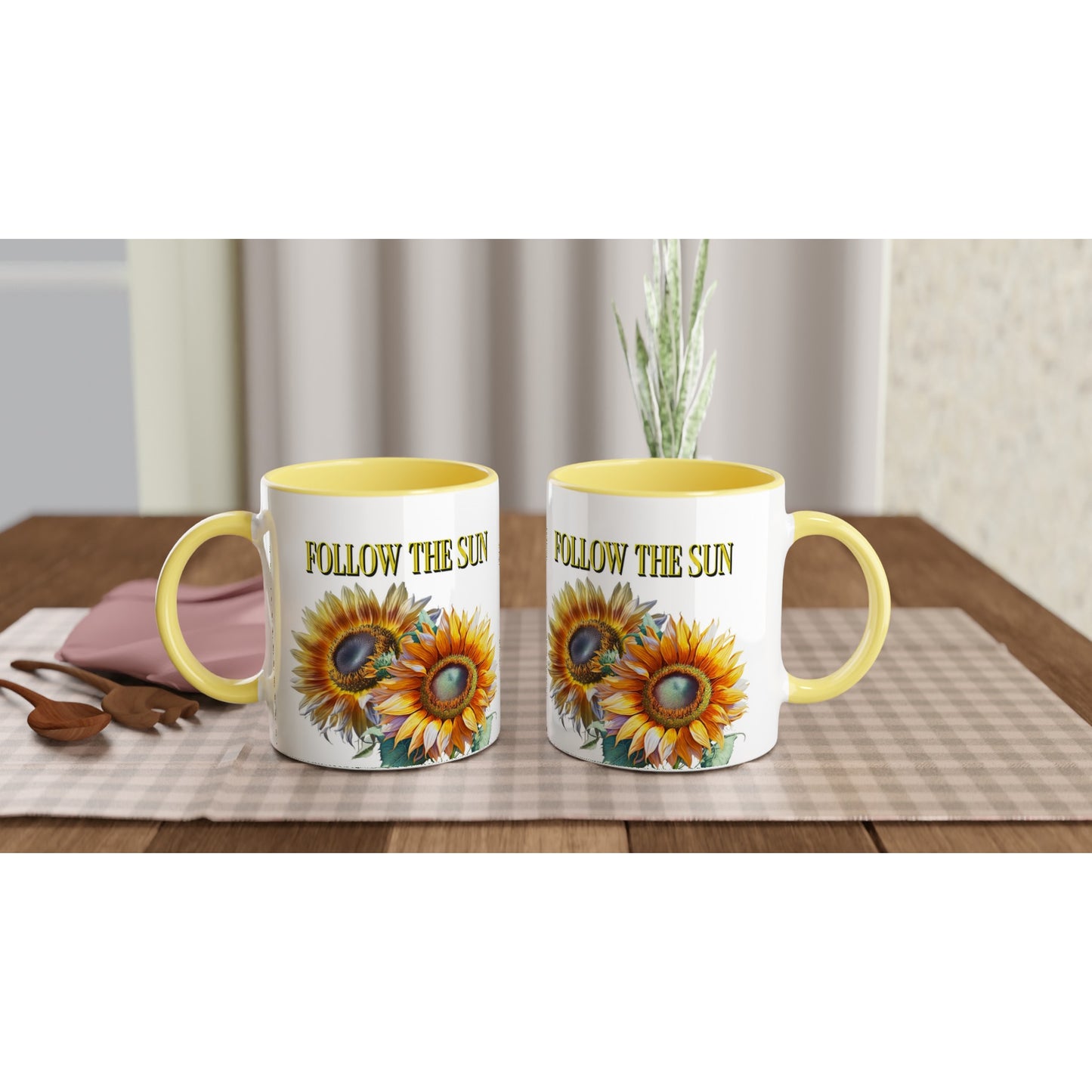 Sunflower Follow the Sun 11oz Ceramic Mug