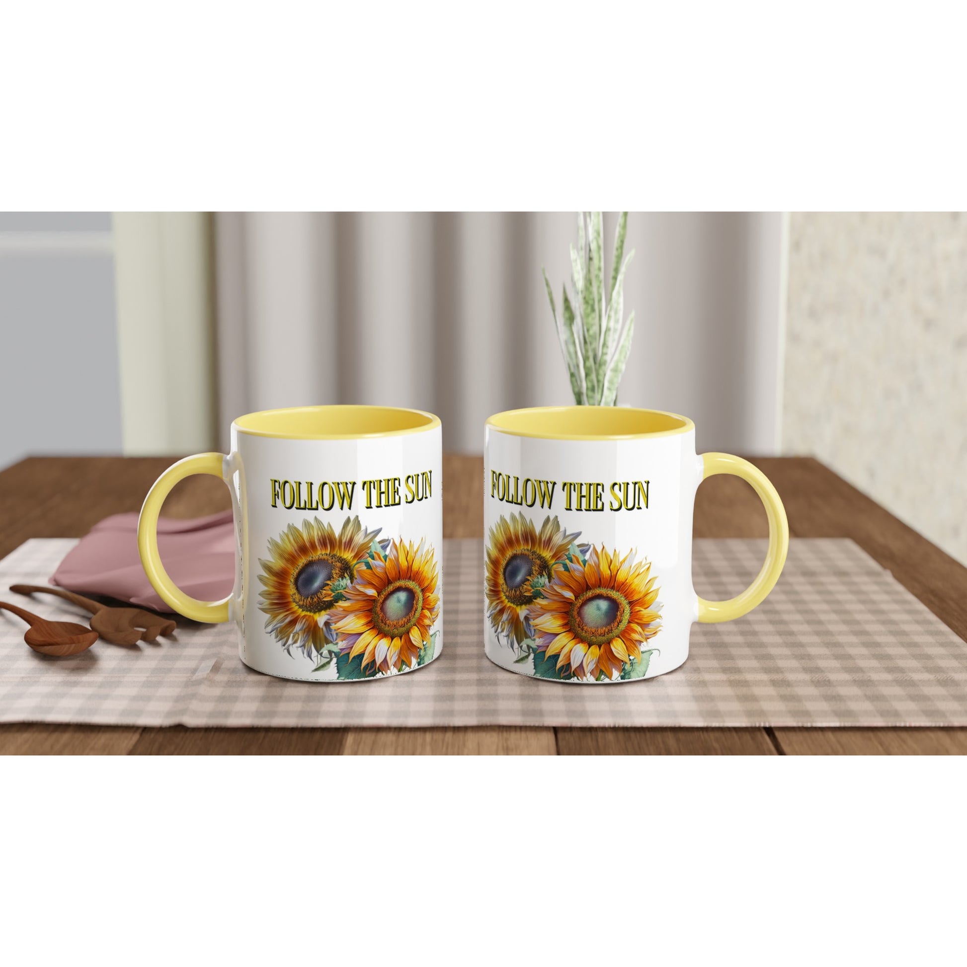 Sunflower Follow the Sun 11oz Ceramic Mug
