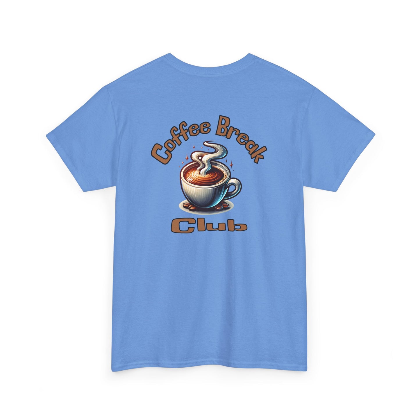 Coffee Break Club Tee - Unisex Heavy Cotton T-Shirt