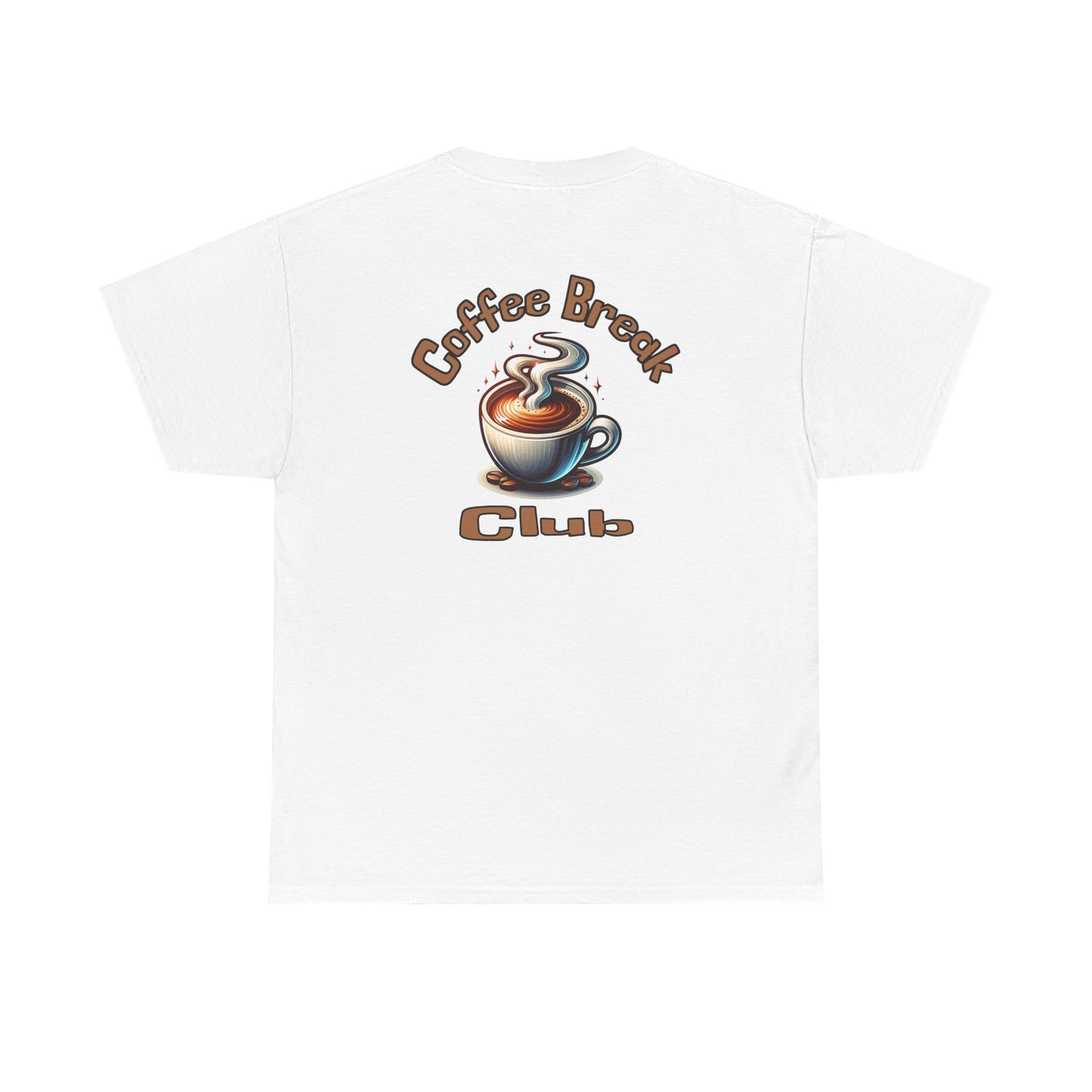 Coffee Break Club Tee - Unisex Heavy Cotton T-Shirt -at Java Good Coffee