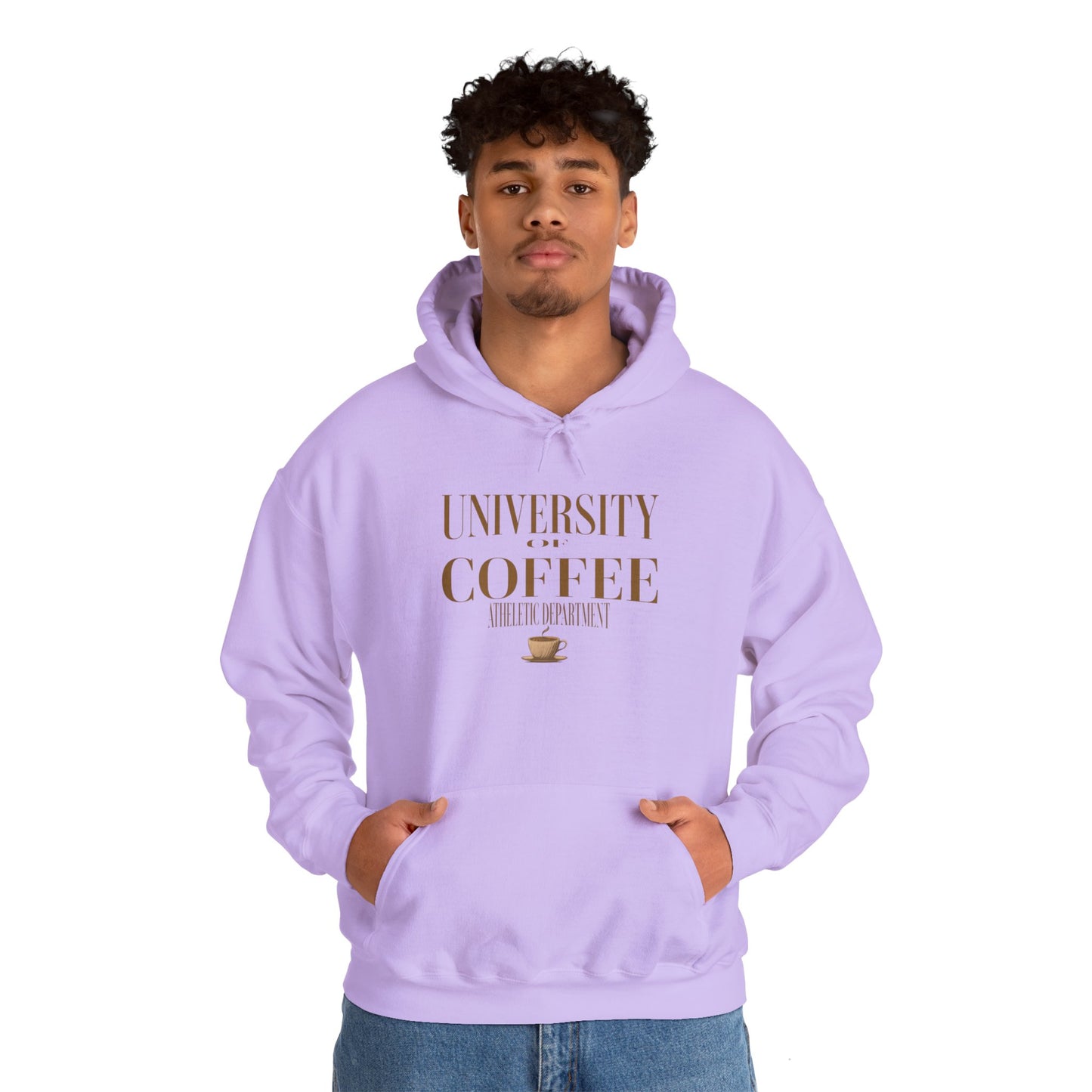 University of Coffee Unisex Heavy Blend™ Hooded Sweatshirt