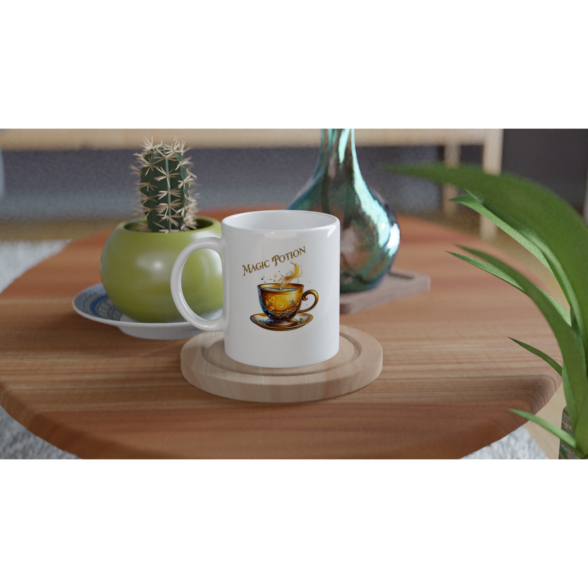 Magic Potion Cup White 11oz Ceramic Mug