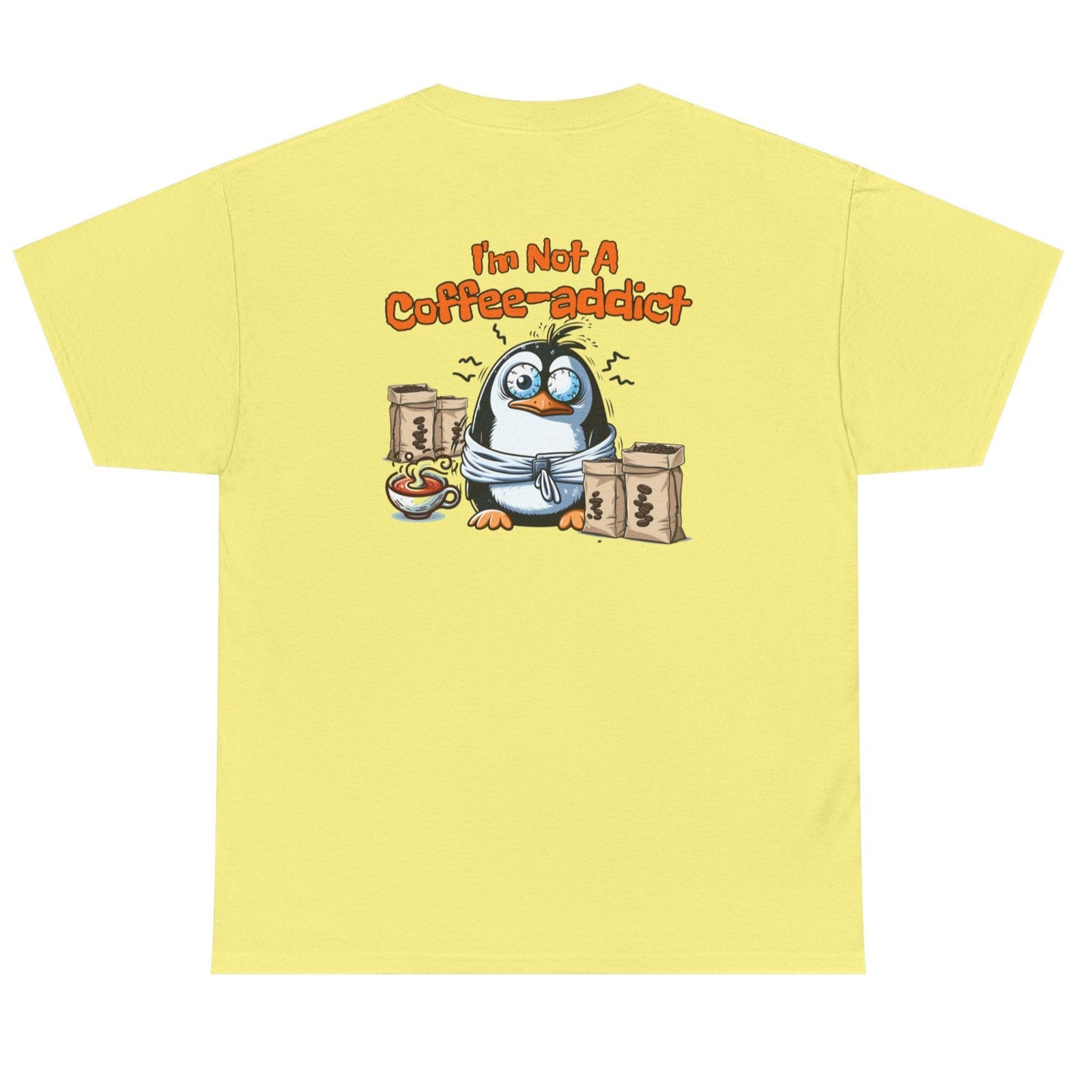 Coffee Addict Unisex Heavy Cotton Tee at Java Good Coffee