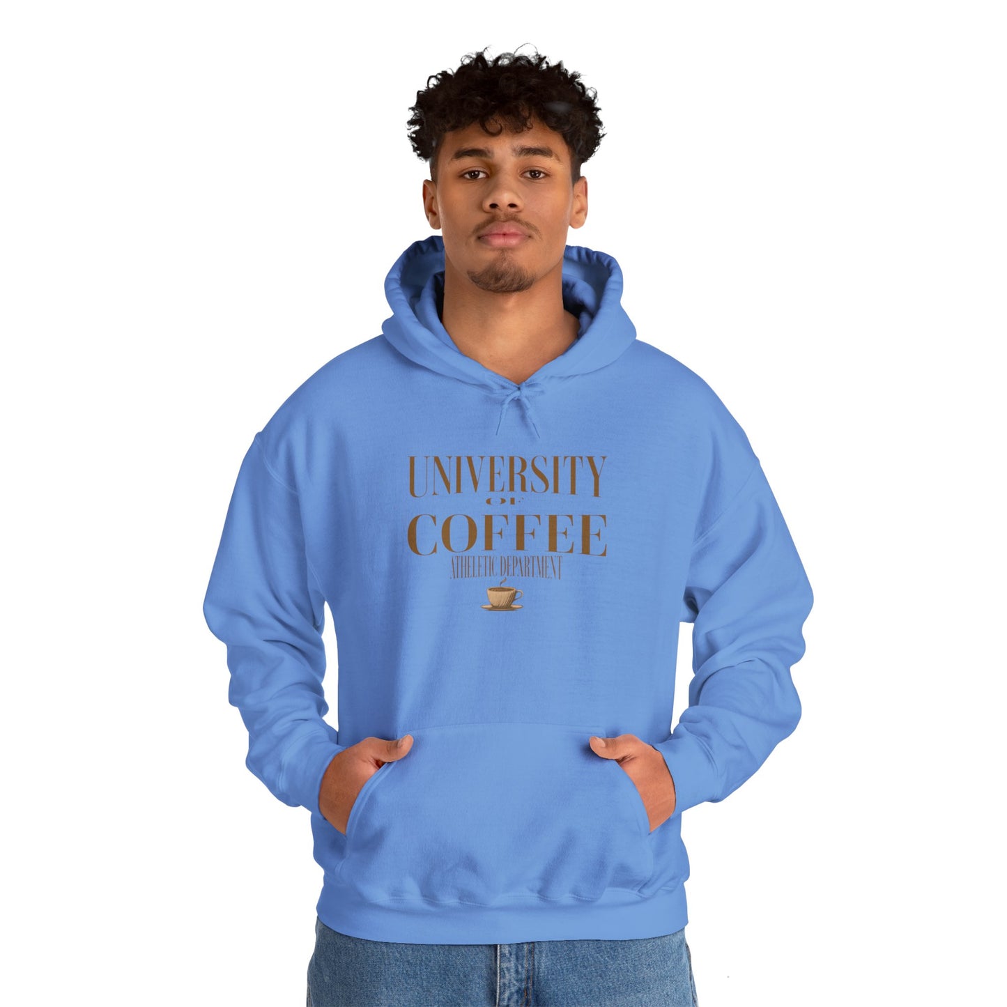 University of Coffee Unisex Heavy Blend™ Hooded Sweatshirt