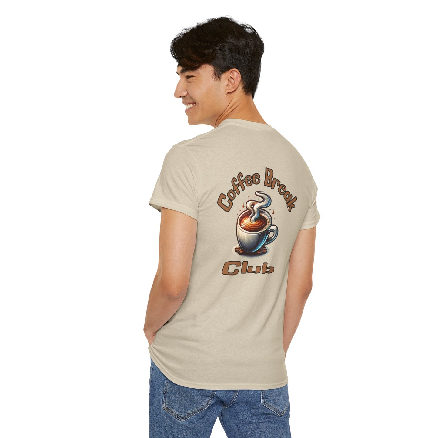 Coffee Break Club Tee - Unisex Heavy Cotton T-Shirt