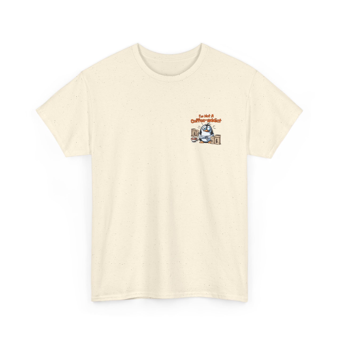 Coffee Addict Unisex Heavy Cotton Tee