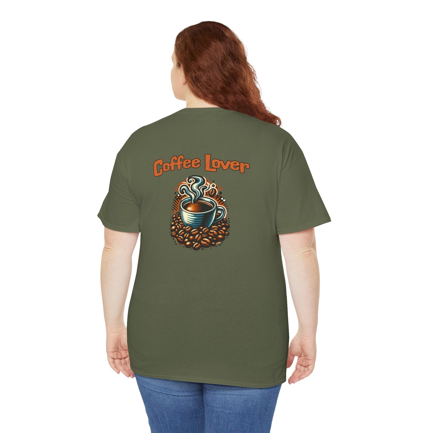 Coffee Lover Unisex Heavy Cotton Tee - Perfect Gift for Coffee Enthusiasts