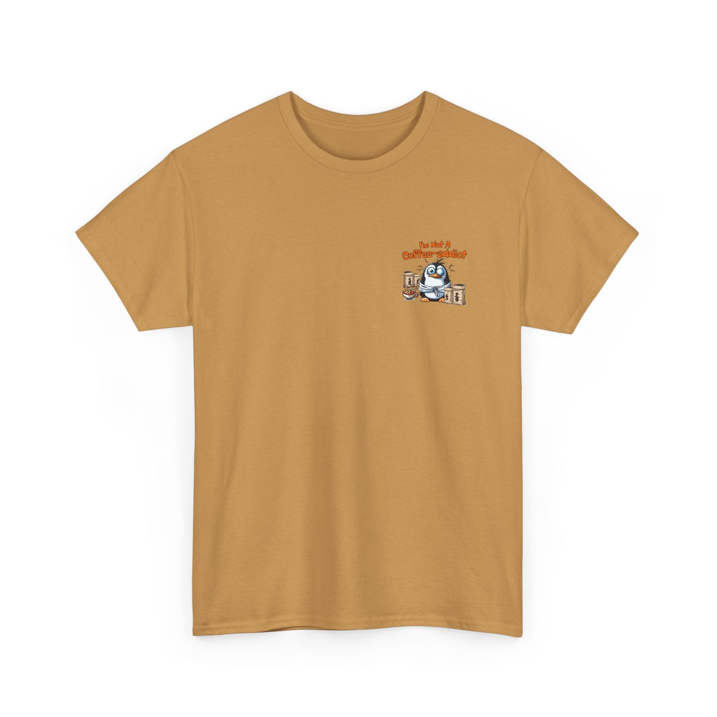 Coffee Addict Unisex Heavy Cotton Tee