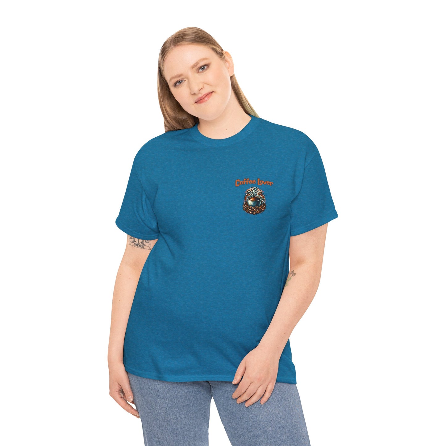 Coffee Lover Unisex Heavy Cotton Tee - Perfect Gift for Coffee Enthusiasts