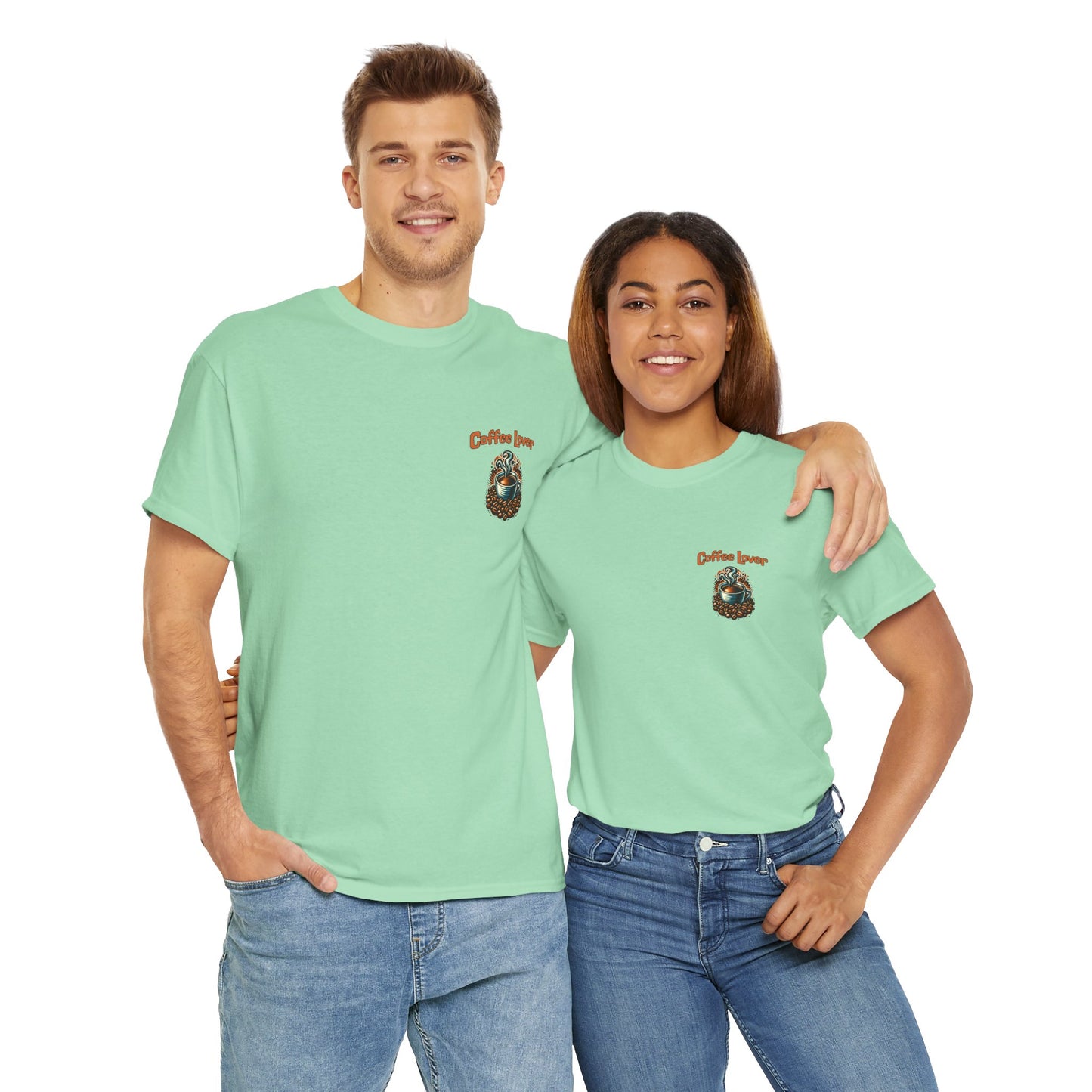 Coffee Lover Unisex Heavy Cotton Tee - Perfect Gift for Coffee Enthusiasts